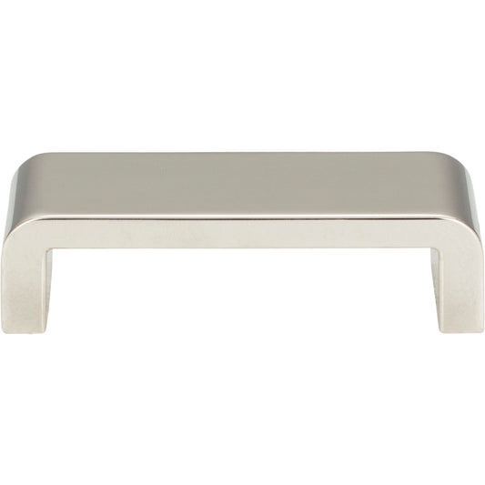 Atlas Platform 3 3/4" Center to Center Bar Pull (A914) - Polished Nickel