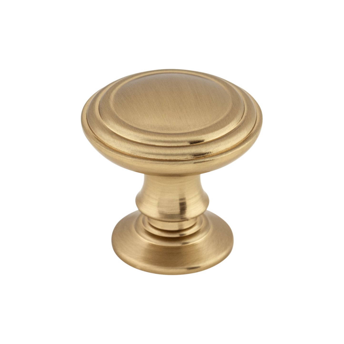 Reeded 1 1/4" Diameter Round Knob