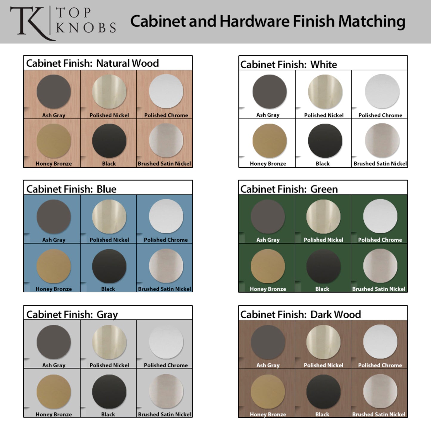 Top Knobs Garrison Length Round Knob