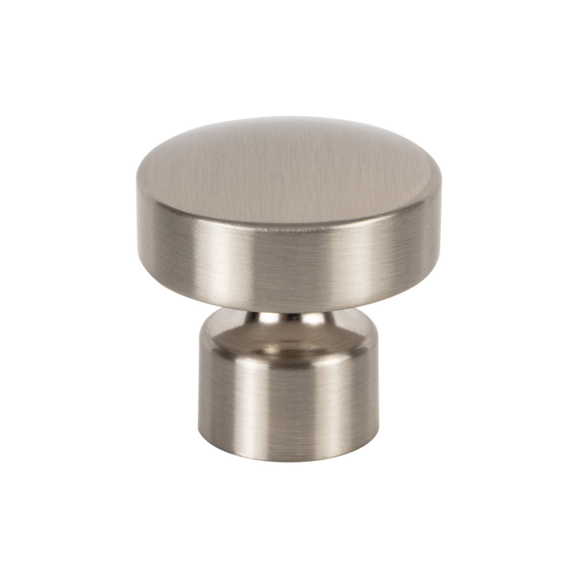 Atlas Lennox Mushroom Knob - Brushed Nickel