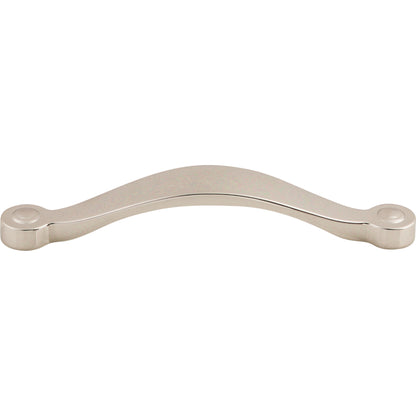 Top Knobs Saddle Bar Pull - Brushed Satin Nickel
