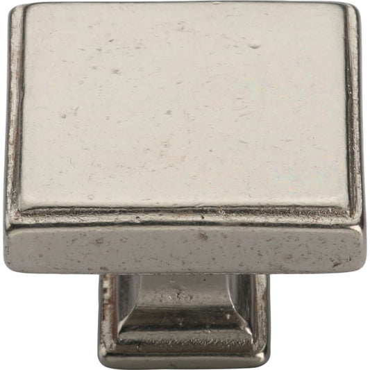 Ashley Norton Miles Knob - 1 1/4" - White Bronze
