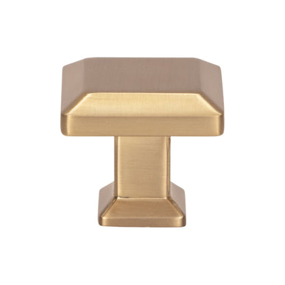 Atlas Sweetbriar Lane Square Knob - Brushed Nickel