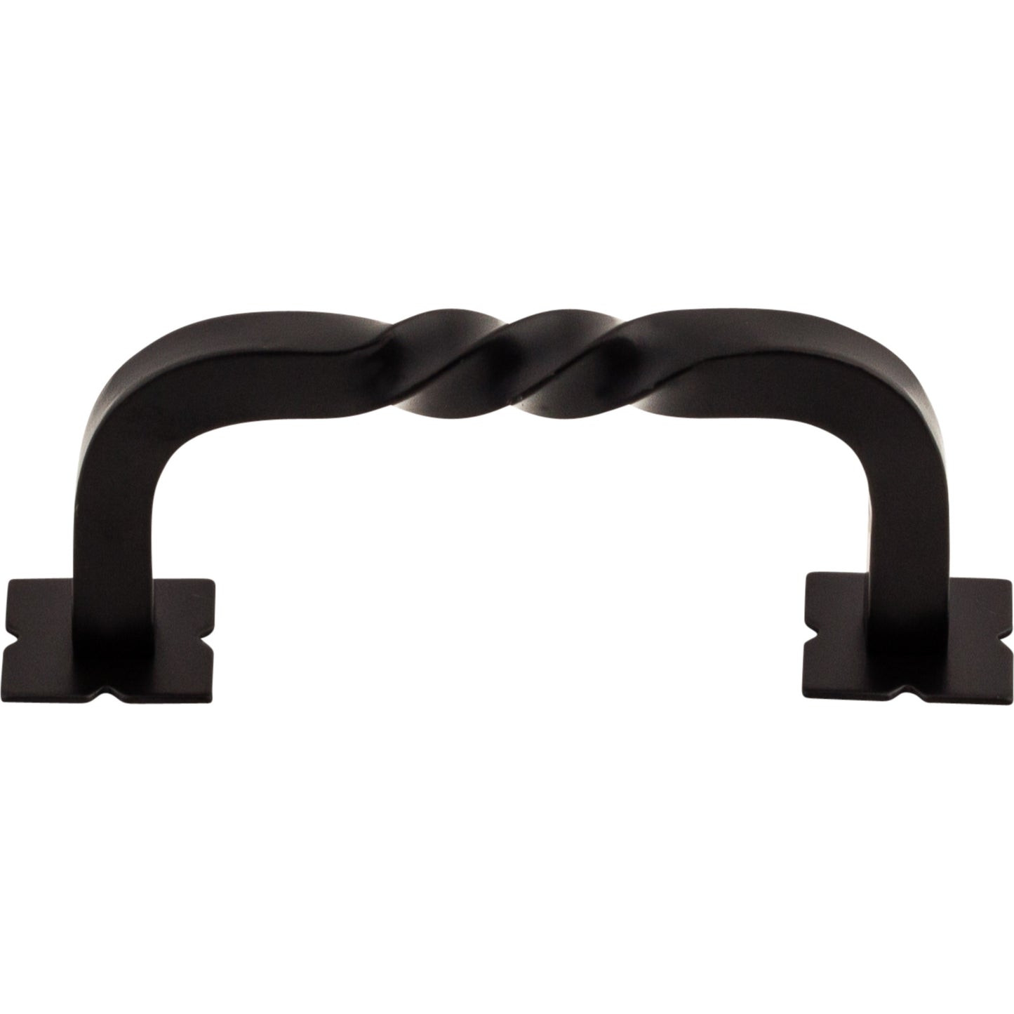 Top Knobs Twist Bar Pull - 3" CTC - Patina Black
