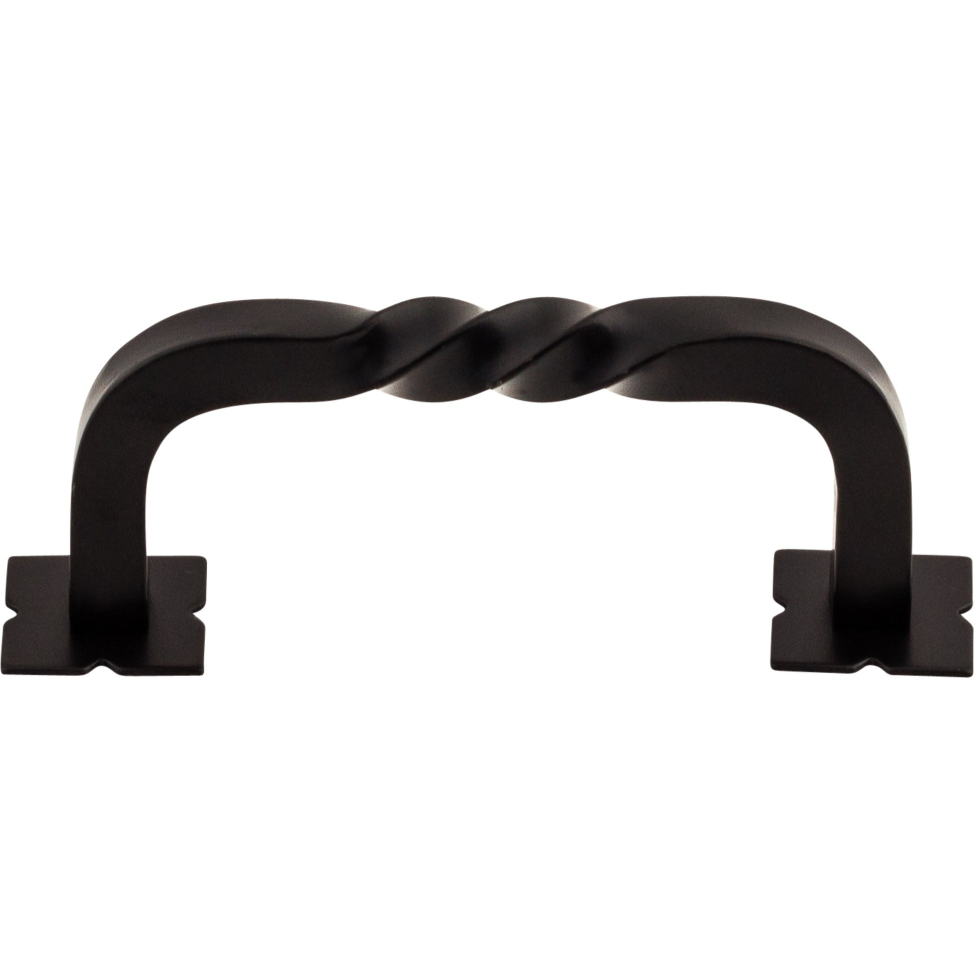 Top Knobs Twist Bar Pull - 3" CTC - Patina Black