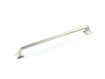 Appliance Pull, Square Bases,Satin Nickel, 15” cc