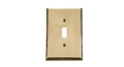Caste Bronze Switch Plates Single Toggle