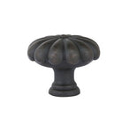 Tuscany Bronze Fluted Round Knob