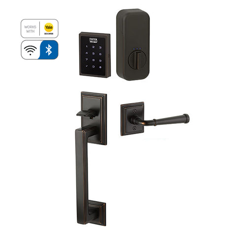 Empowered Motorized Touchscreen Keypad Entry Set with Hamden Grip