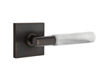 T- Bar White Marble Lever